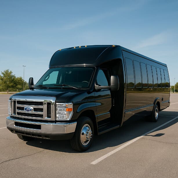 Charter Bus Rental Tuscaloosa 18 Passenger Minibus
