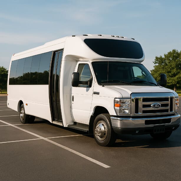 Charter Bus Rental Tuscaloosa 20 Passenger Minibus