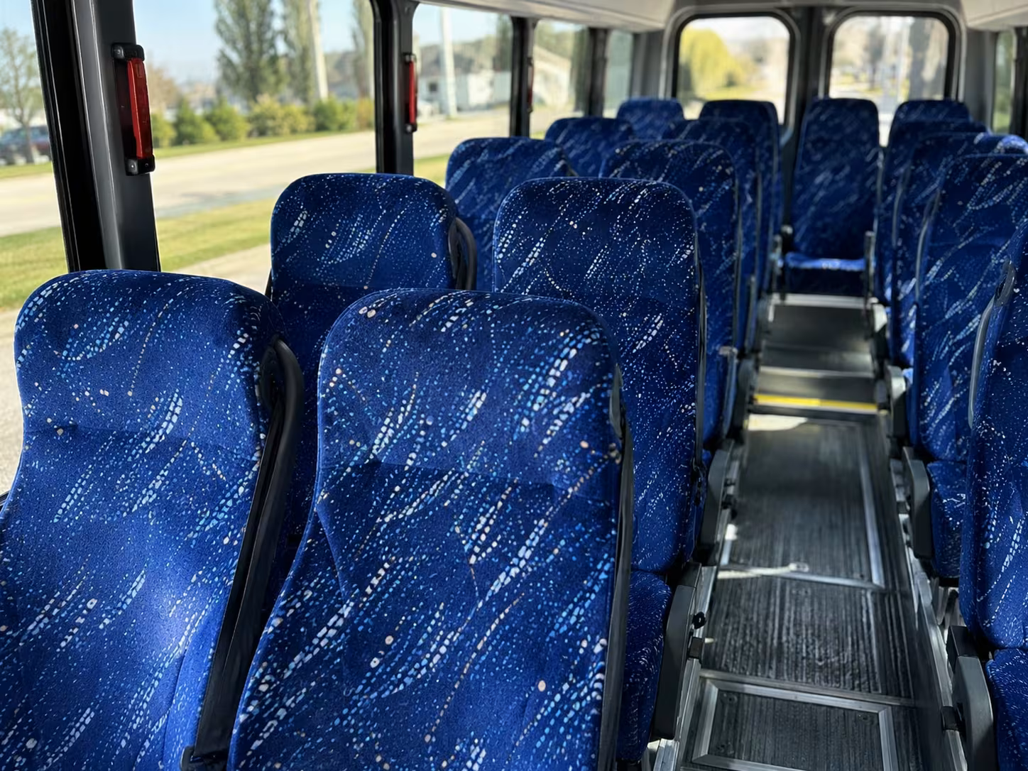 20 passenger minibus inside