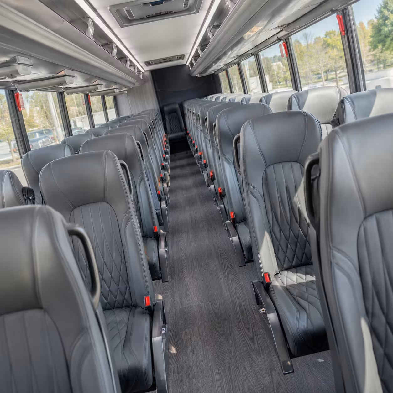 30 passenger minibus interior