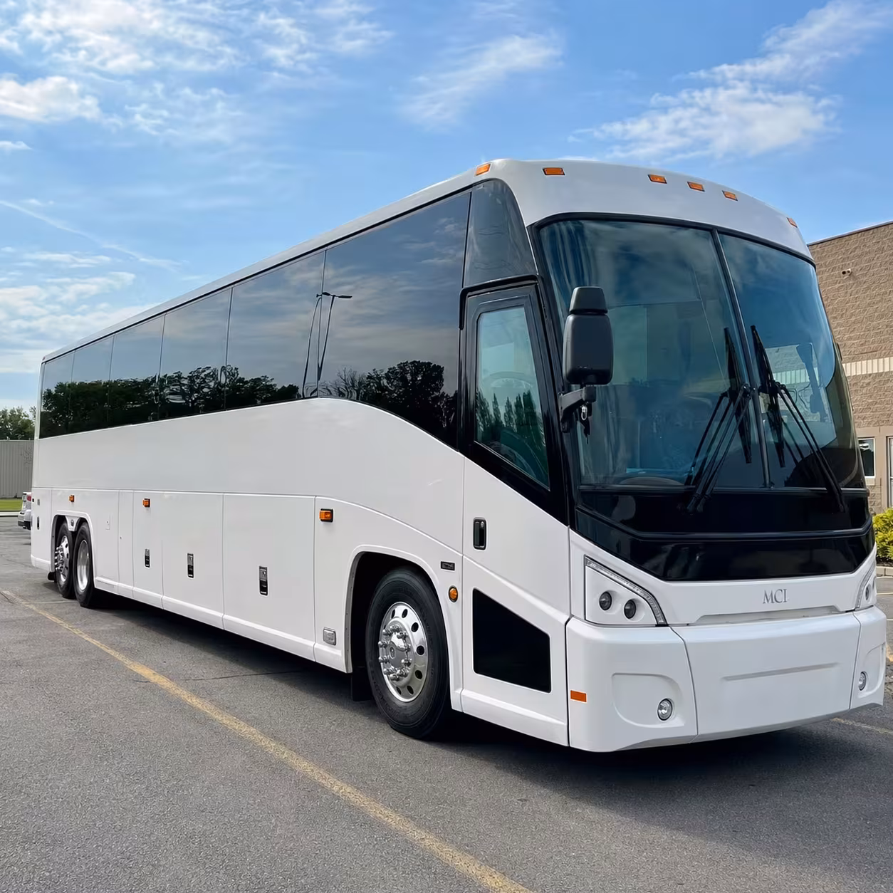 56 passenger charter bus