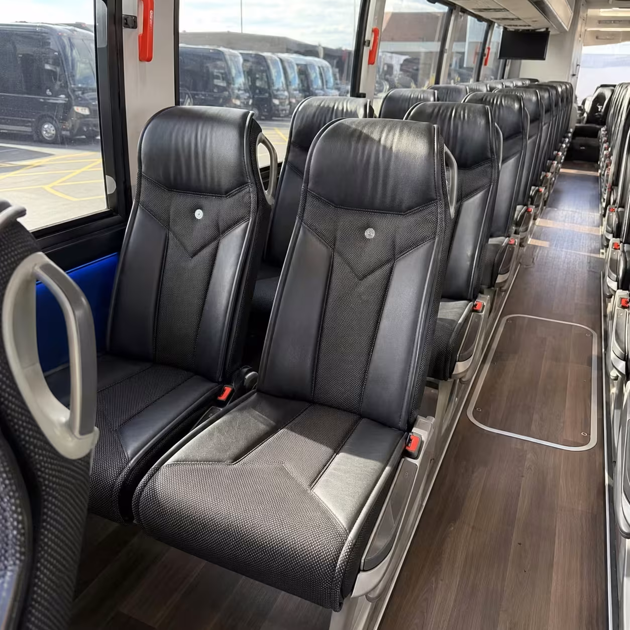 tuscaloosa charter bus interior